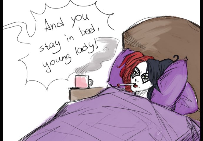 EveIrving69's tweet image. Oh jeez what the hell
I’m feeling poorly quite unwell
I think I have the Bloomin flu
Give me a couple of days and I’ll be back to bother you 
#offline