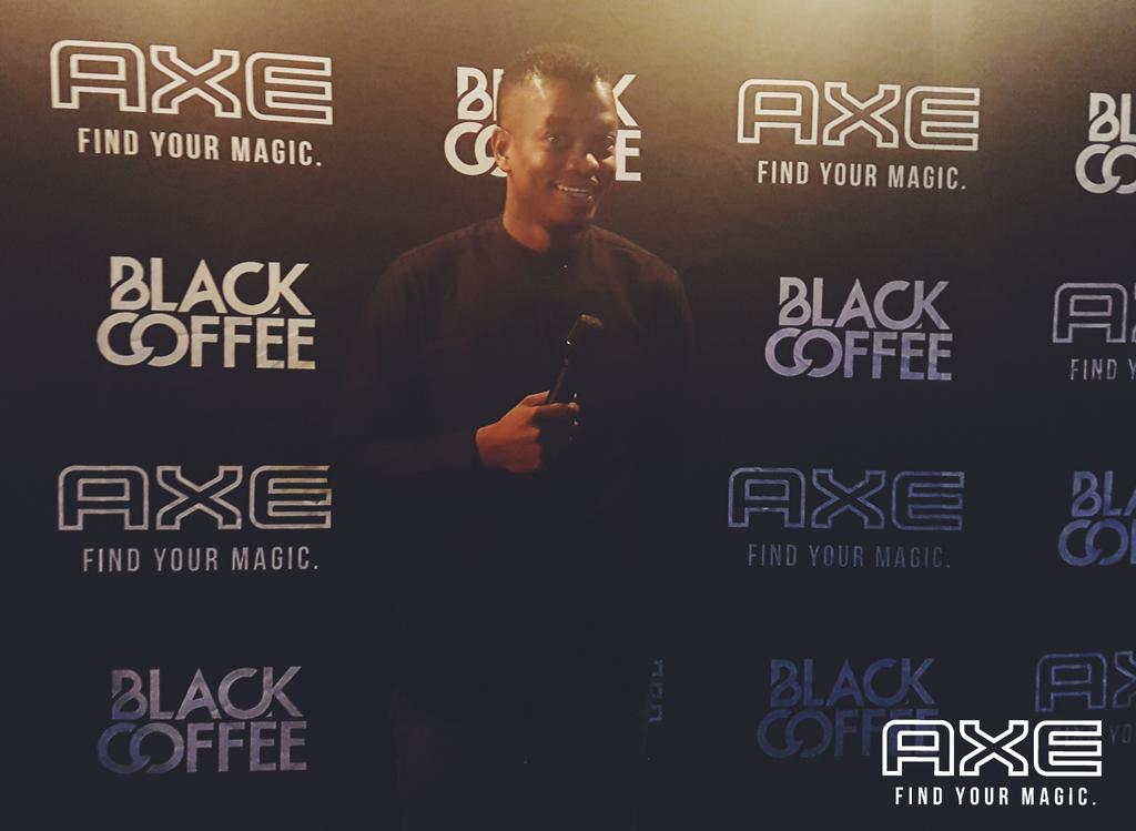 AXE_SA's tweet photo. Our #AxeHouseParty host @MphoPopps doing the most tonight! #FindYourMagic https://t.co/G5AFnYpA3k