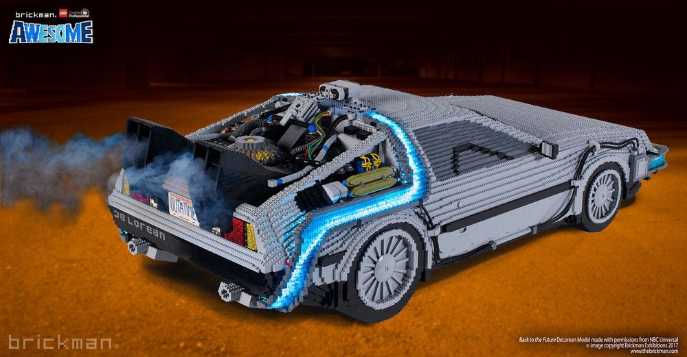 GeekTyrant's tweet photo. This Giant LEGO Model of The DeLorean From BACK TO THE FUTURE is Incredible! https://t.co/2zmkhZdZcj https://t.co/C2AGXCanxk