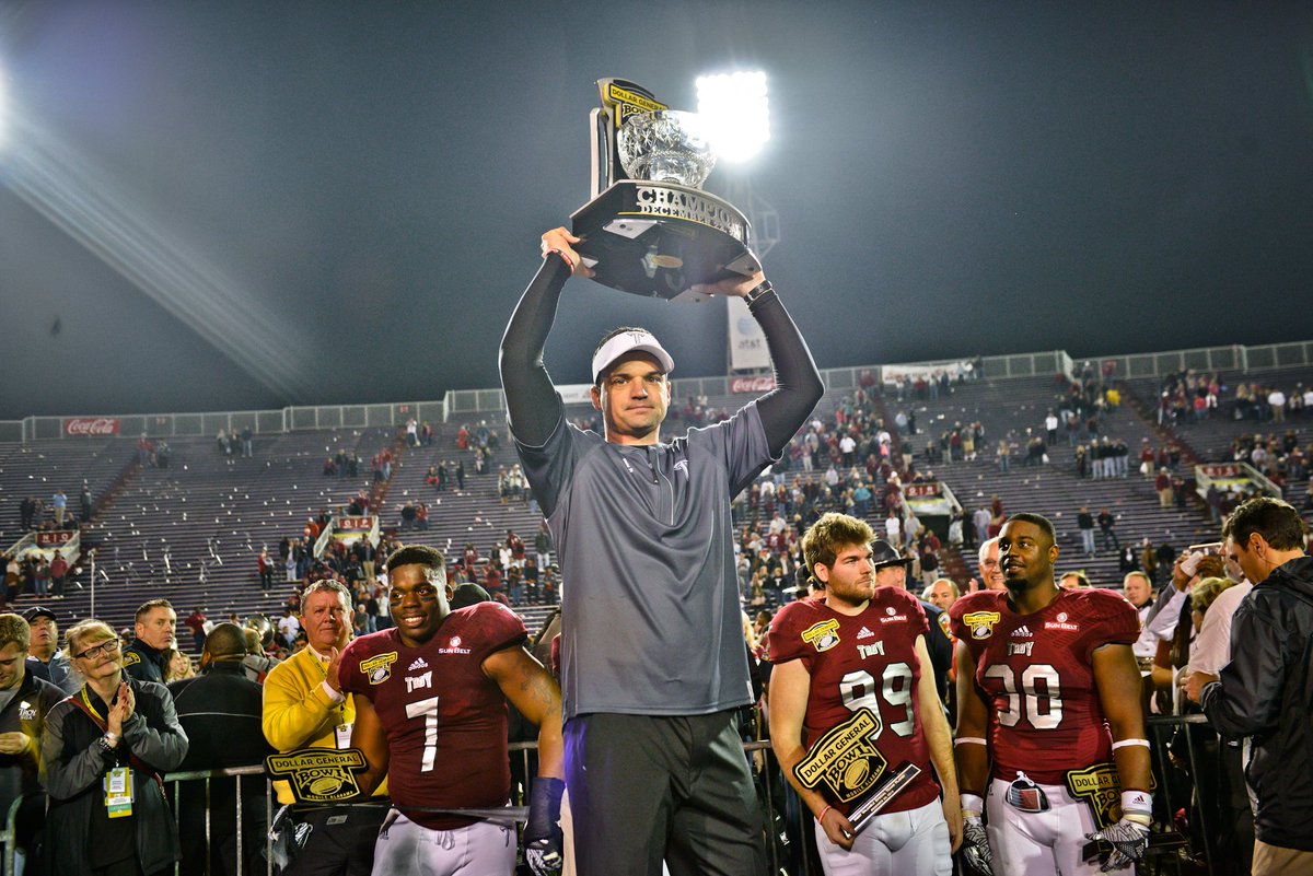 TroyTrojansFB's tweet photo. DYK - Troy is one of just 1️⃣6️⃣ teams nationally with a multi-game bowl winning streak.

#RTW #WeFight #OneTROY https://t.co/No2fRziWbB