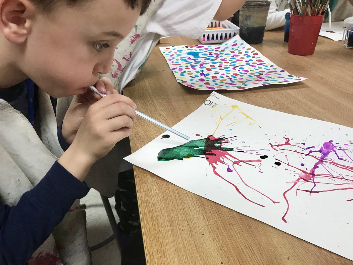 The possibilities are endless when using liquid watercolors....