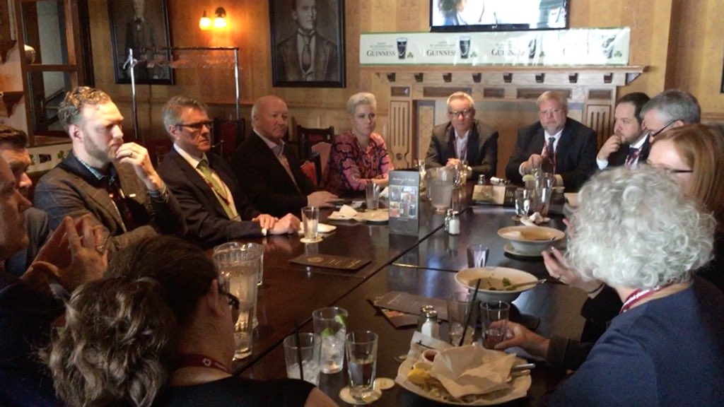 Great lunch <a href="/GLOBE_Series/">GLOBE</a> with House of Commons Standing Committee on #Environment &amp; #Sustainable_Development &amp; chair <a href="/_DebSchulte/">Hon. Deb Schulte 🇨🇦</a> to discuss @TNS_Canada <a href="/LabEnergy/">Energy Futures Lab</a> <a href="/CircularEconLab/">Circular Economy Lab</a> #GLOBEforum #cdnpoli #climatechange #innovation <a href="/environmentca/">Environment Canada</a> <a href="/NRCan/">Natural Resources</a>