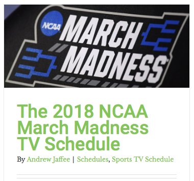 March Madness is here and we've made it easy for you to follow with our TV schedule. Have a great three weeks of tourney action! We will provide updates with each round and keep you ready for whatever comes next…GO (Fill in your team name here)!
.
.
.
ow.ly/HGLO30iZx0K