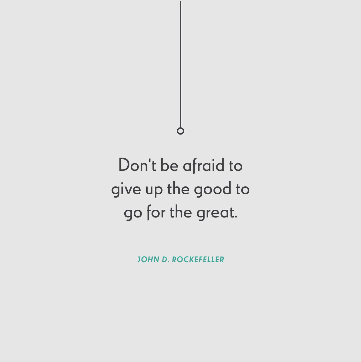 Courage is the key to business.