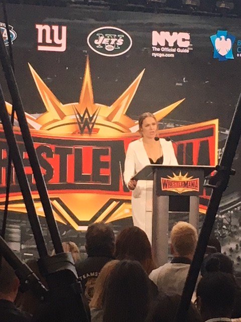 Felician4U's tweet image. In 2019, Felician will, once again, be the closest University to the home of Wrestlemania. Had the pleasure of being at the announcement event today. #Meadowlands #Felician #Wrestlemania35 #MetLife #NorthernNJ