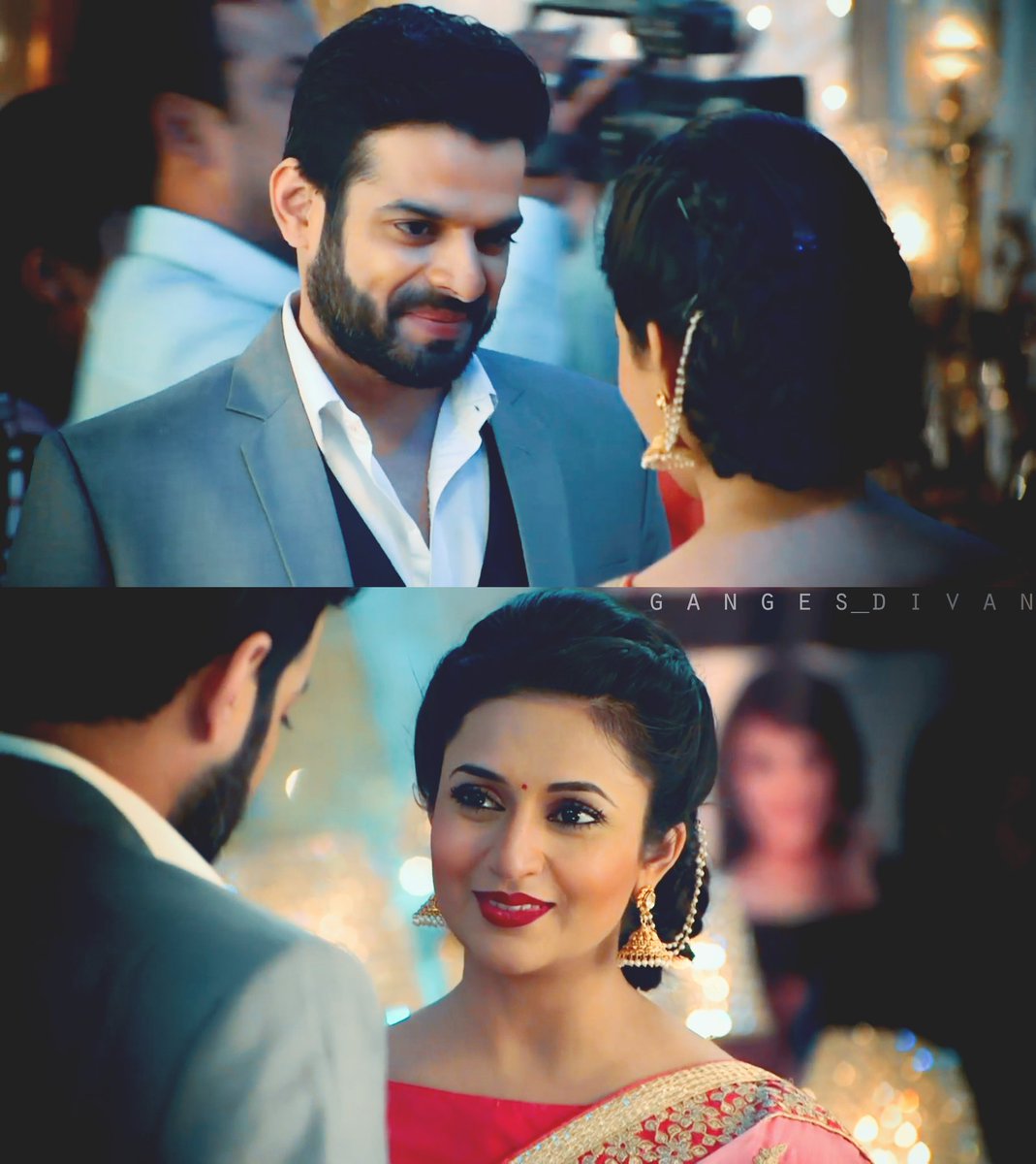 The way they're looking at each other 😍👅💦
And his dimple 😍
Yummy night yeah 👅

<a href="/Divyanka_T/">Divyanka T Dahiya</a> <a href="/TheKaranPatel/">Karan Patel</a> 

#IshRa #YHM