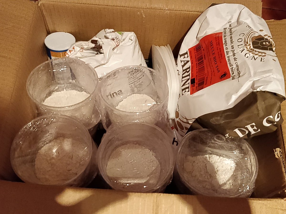 Todo listo y empaquetado, esto no para, mañana hacemos pan! Yeah!! Bienvenidos futuros bakers.