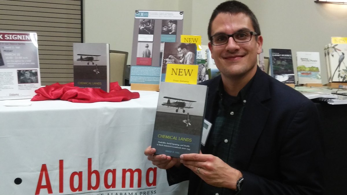 Conevery's tweet image. Terrific new book on aerial pesticides &amp;amp; North American grasslands @DavidVailPhD #ASEH2018 @H_EnviroHealth