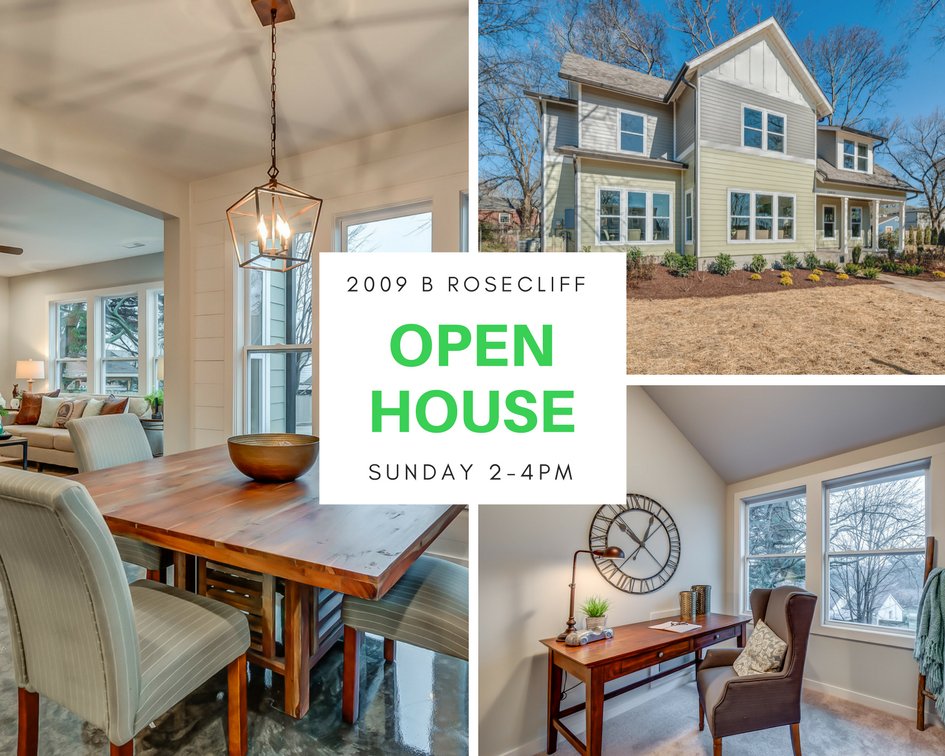 LiveParagon's tweet image. Open House this weekend at 2009 B Rosecliff in East Nashville! Walk this beautiful new construction home on Sunday from 2-4pm. #openhouse #nashville