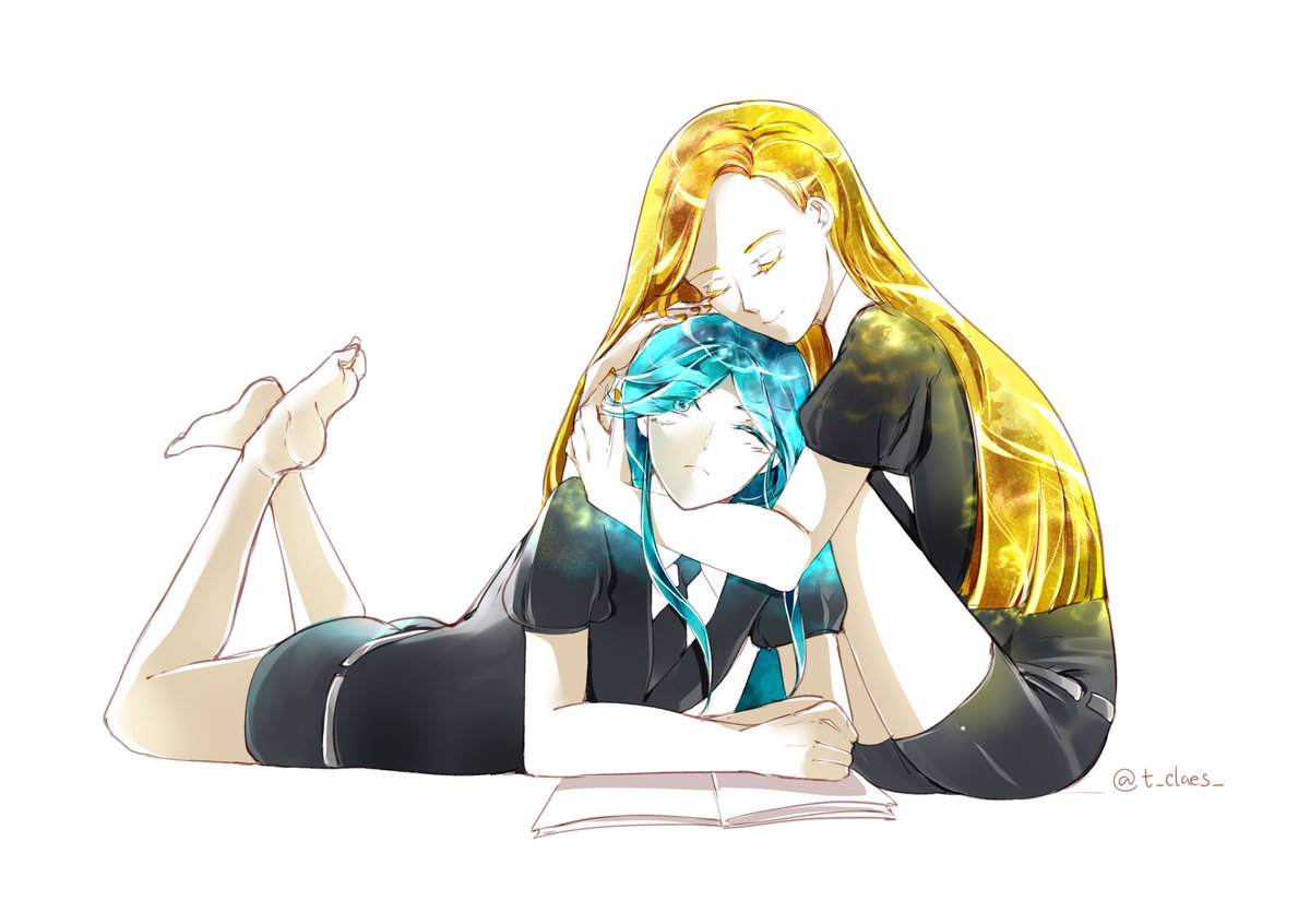 T Claes Hiatus Housekinokuni 宝石の国 クリソベリル アレキサンドライト Practice Coloring Hairs Of Gems Honestly I M Not Really Good At Coloring I Must Practice More Ready To Rest Over The Weekends