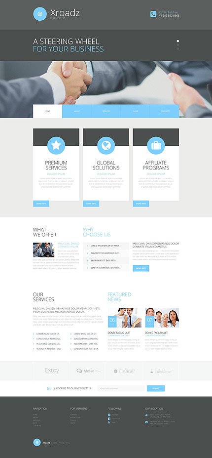 Business Bureau wp #theme the best start for your website wp.me/p6V4yt-9J