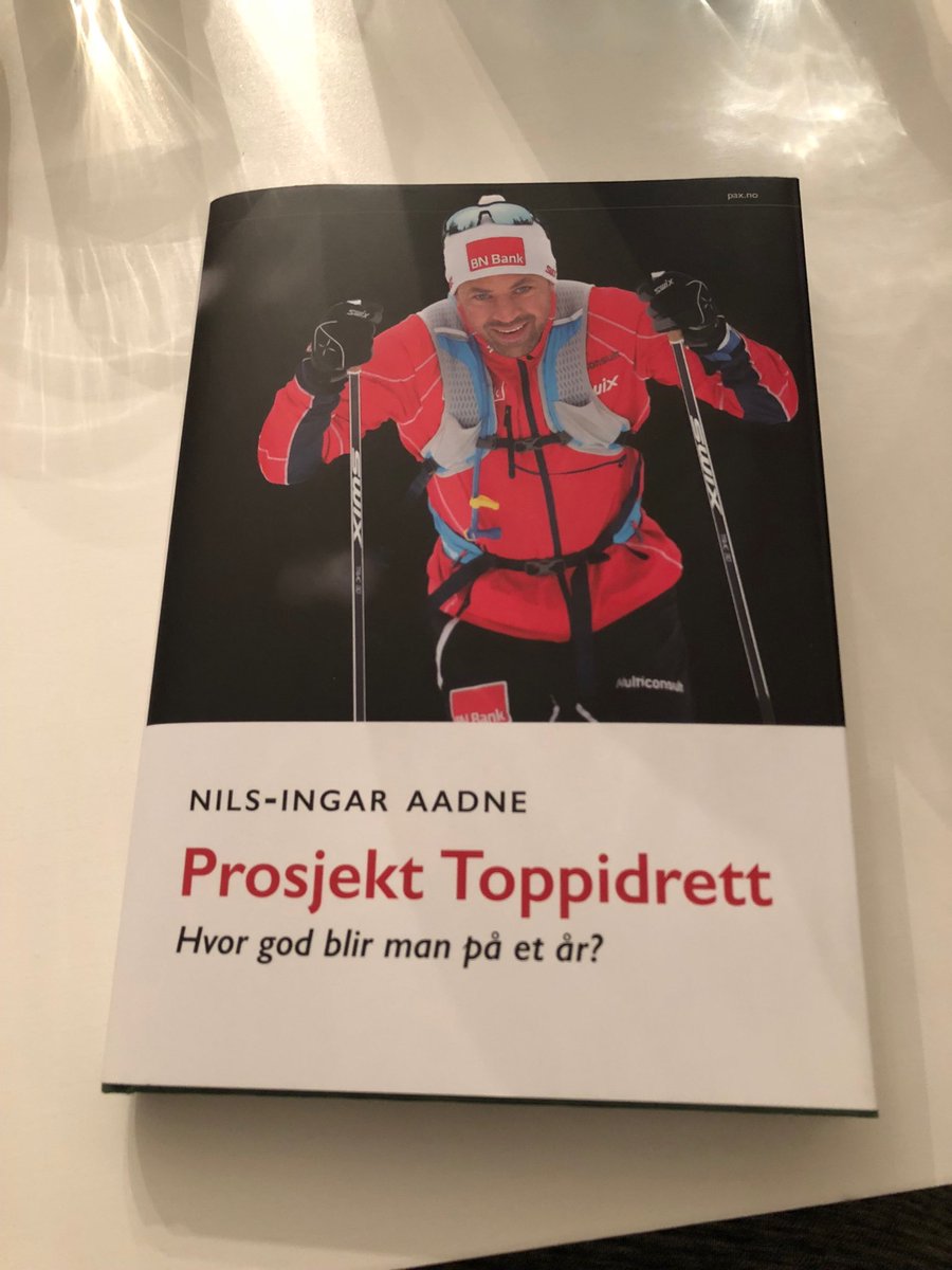 Min lagkamerat <a href="/NilsIngar/">Nils-Ingar Aadne</a> har kommet med bok. Anbefales på det sterkeste! For en rå mann! For en prestasjon! For en inspirasjon du er min venn 😁👏🏻 Neste sesong skal jeg utfordre deg 🙈😅