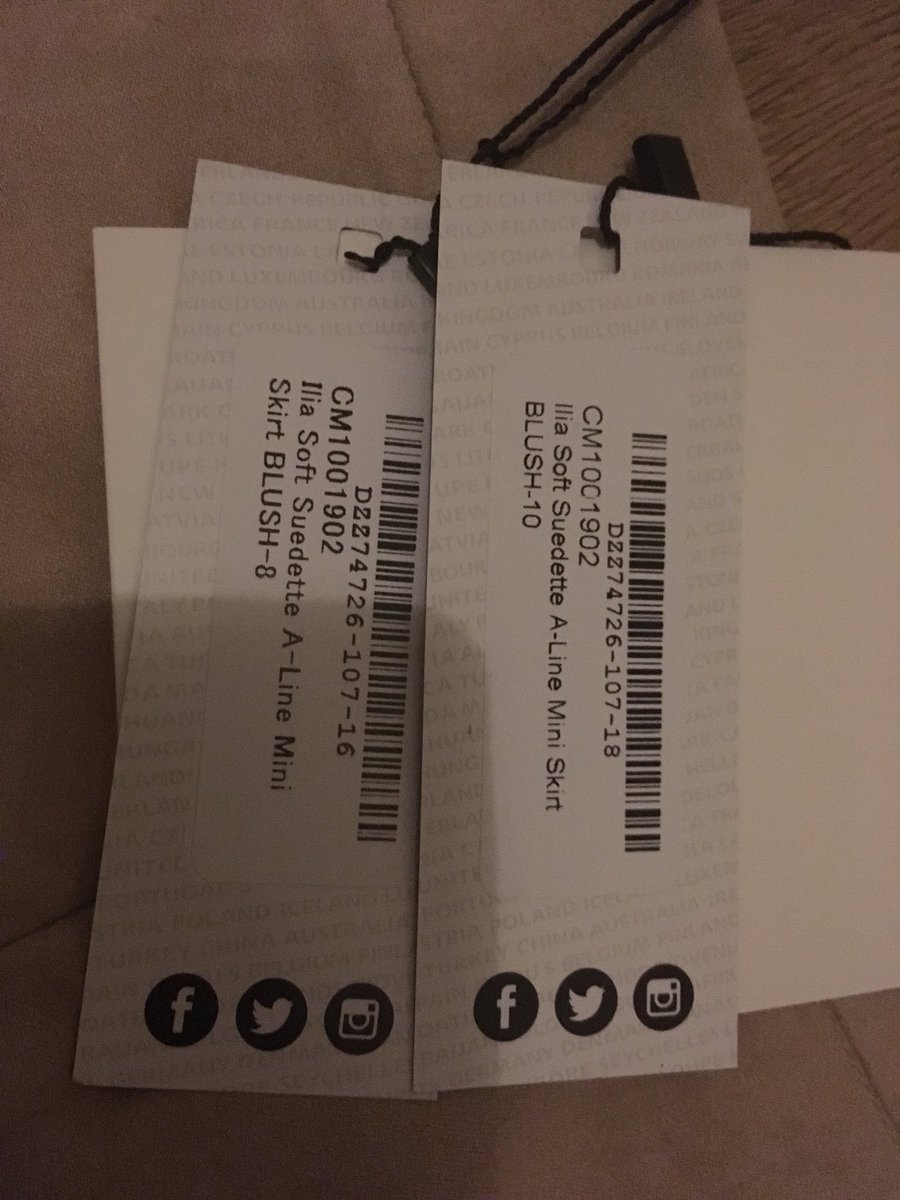 meganelisegrant's tweet image. So according to @boohoo size 8 and size 10 are actually the same thing,and they have designed a skirt that you have to stand still in to wear #cantwalk #wrongsize