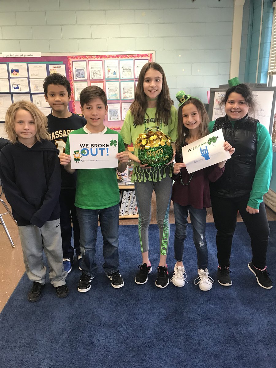 JillKorwan's tweet photo. Leprechaun Breakout!🍀
So much fun!! 🌈 https://t.co/2lHbaArY1u