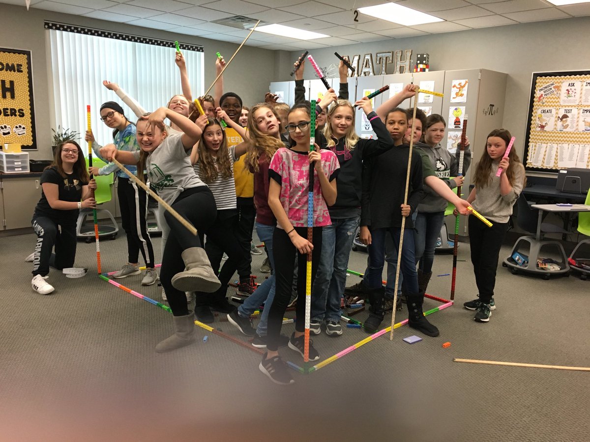 HMSInspire's tweet photo. Finding the possible volume dimensions of our Rube Goldberg machines...  #teamwork #learnbps https://t.co/W9kFlzPwlX