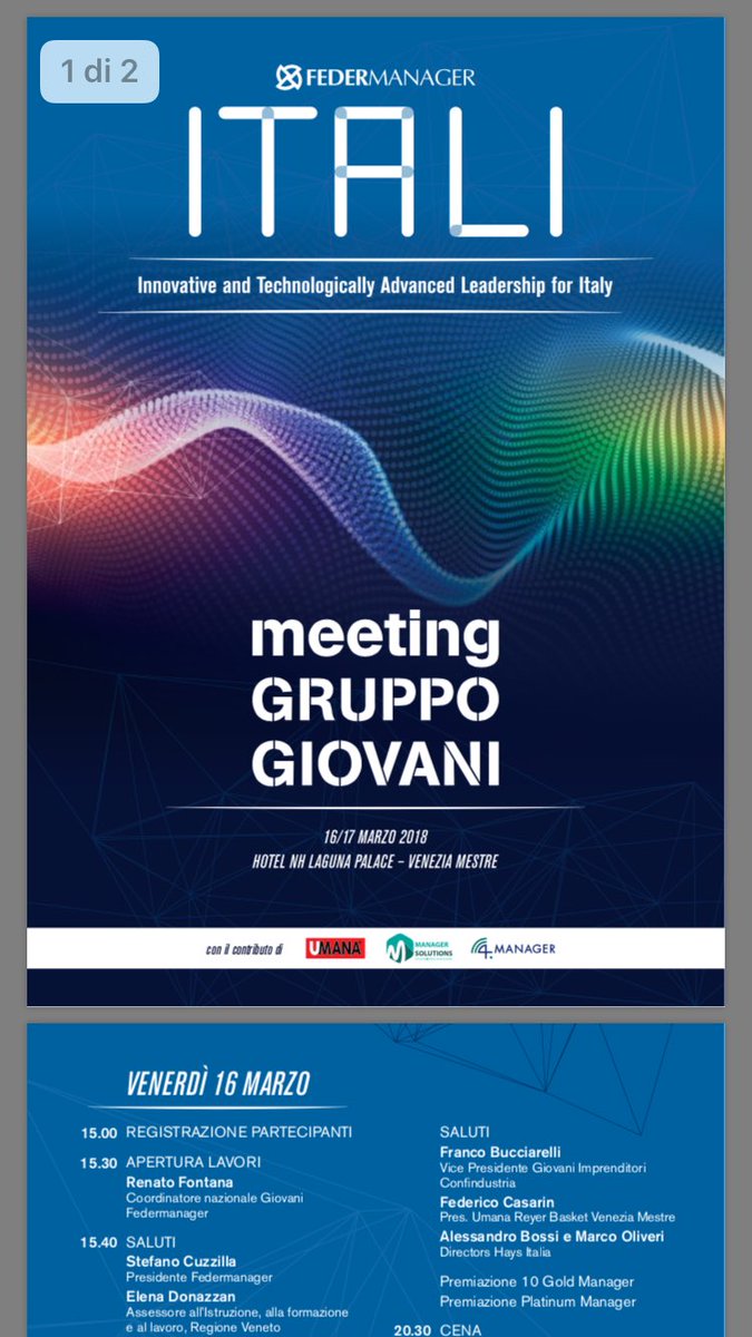 BucciarelliFra's tweet photo. #Responsabilità #reattivita #creativita le caratteristiche per  essere leader oggi #italia2018 https://t.co/uR3IPPSD3O