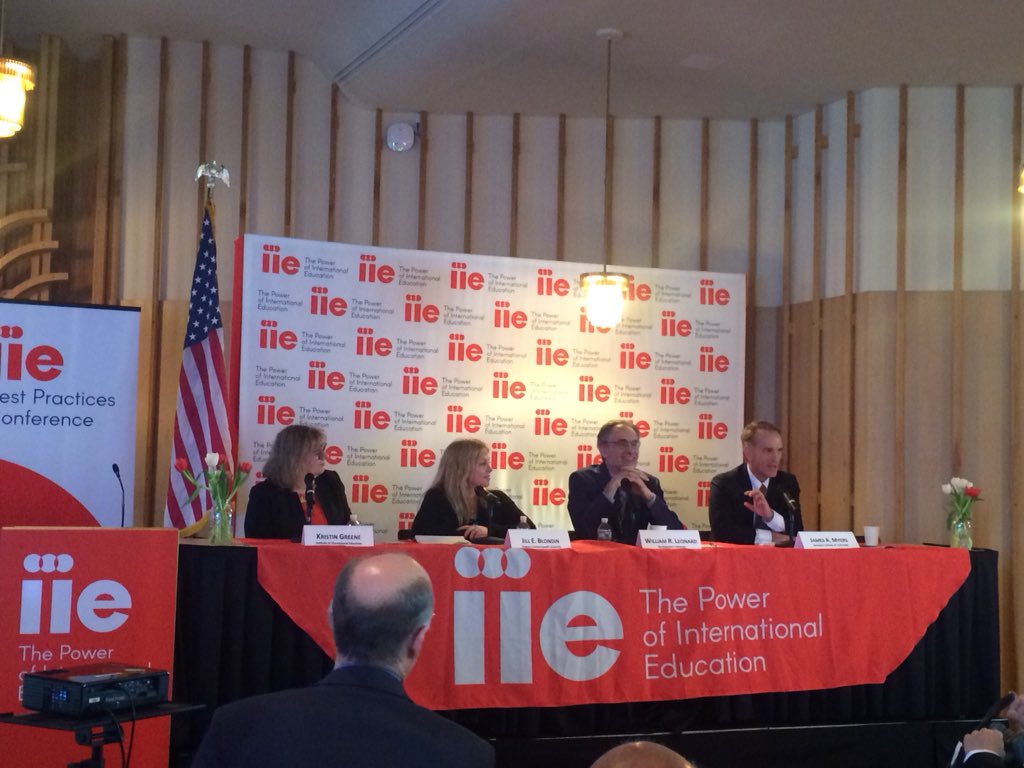 UniCologneNY's tweet photo. How to strategically plan campus #internationalization? Internationalizing curriculum, faculty as a driving force, integrating outpost programs on governmental level, board of trustees as champions, students voice, international alumni chapters. @RIT_AcadAffairs #IIEConference18 https://t.co/yVOR98YbdG