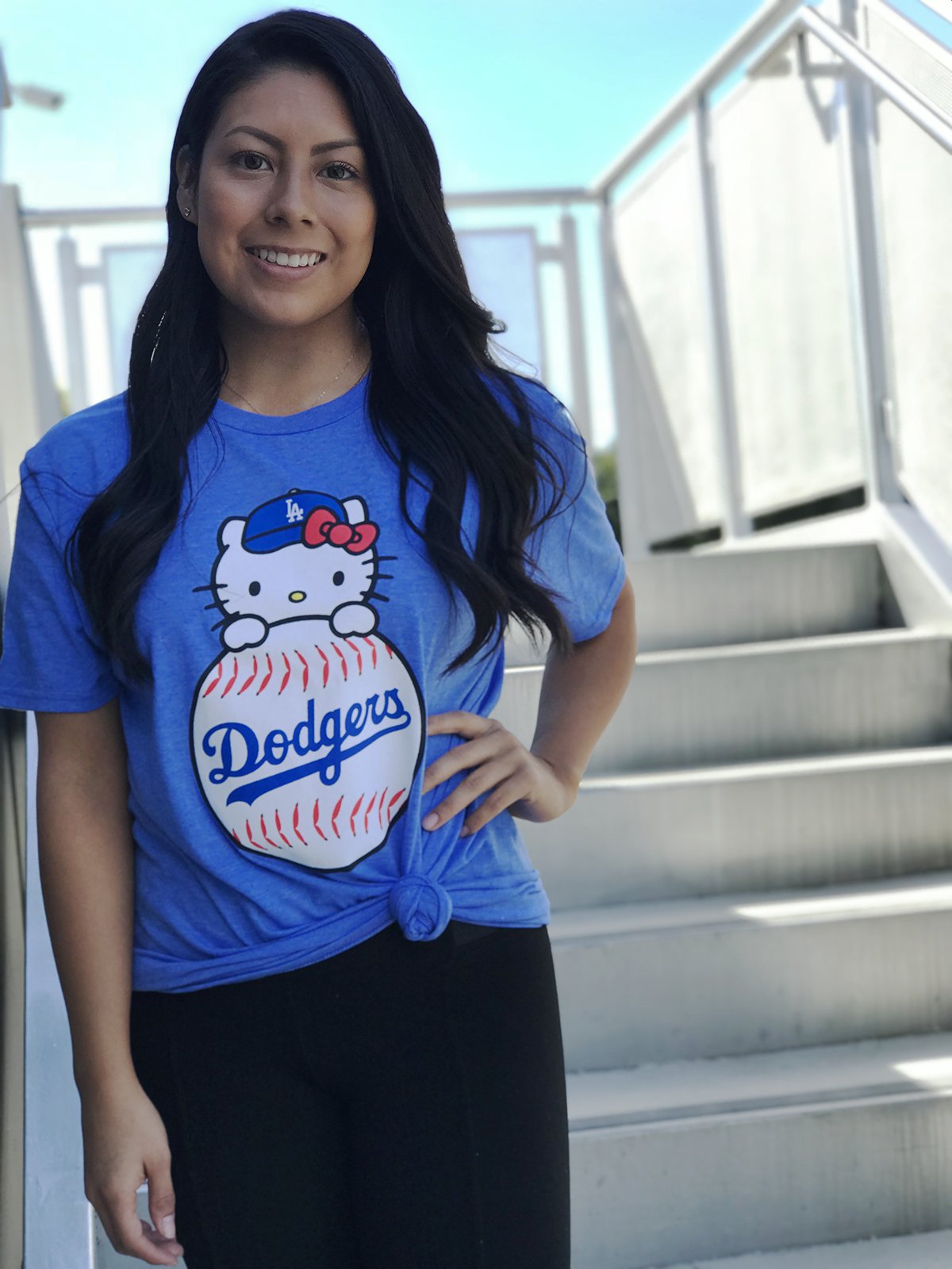 Hello Kitty on X: Catch #HelloKitty with the #LosAngeles @dodgers