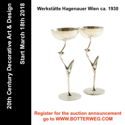 botterweg's tweet photo. Two white-metal liqueur coupes on a modeled foot shaped like a dancer, design &amp; execution Werkstätte Hagenauer, Vienna / Austria ca. 1930.
⠀
You can register here: https://t.co/079BwEtDmu
⠀
#botterwegauctions #werkstatte #werkstattehagenauer #hagenauer #austria #liqueurglass https://t.co/PCgkOJk6Yv