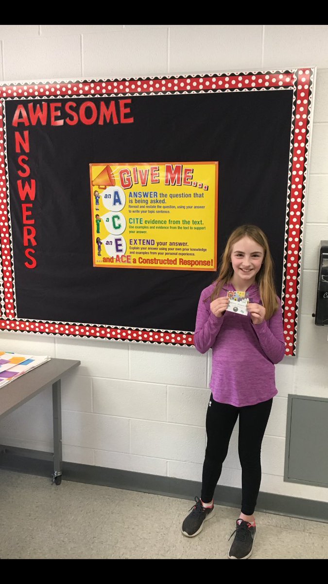 Congratulations Ayla for being an awesome answer winner!
