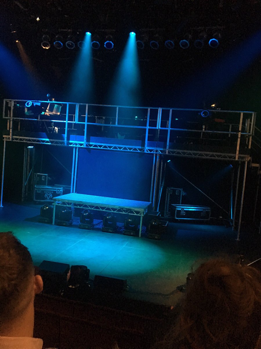 In my seat ready to see <a href="/MythMusical/">Myth the Musical</a> I’m really looking forward to seeing the show and <a href="/joelharperjacks/">JOEL HARPER-JACKSON</a> as Orpheus again tonight 😊