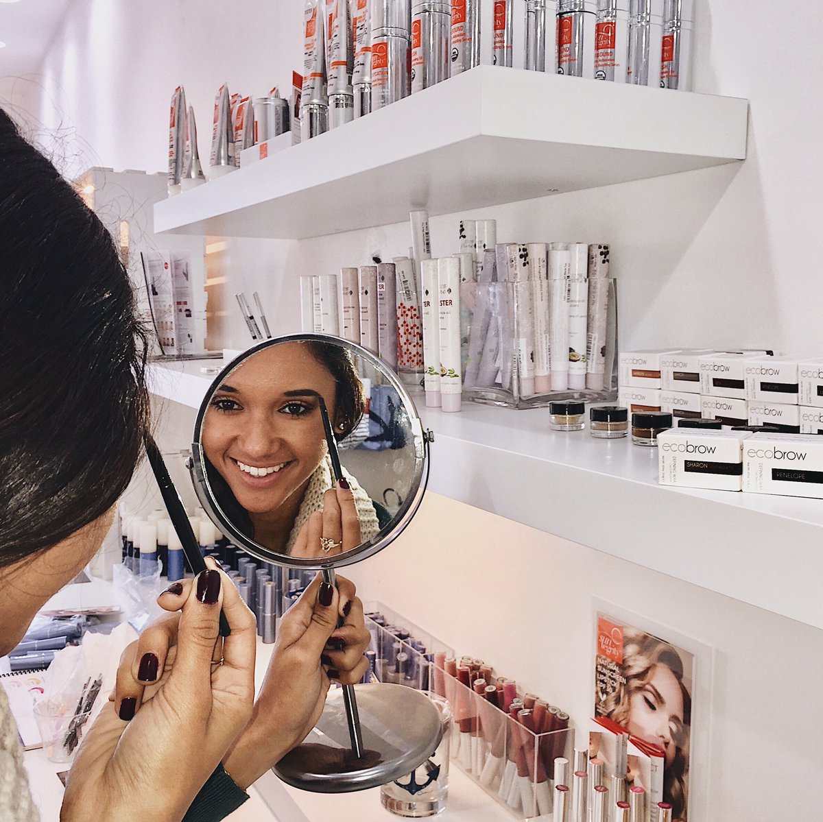 Is it just us, or is EVERYONE talking about eyebrows right now? So excited to start carrying <a href="/ecobrow/">Marco Ochoa</a> #SeaMakersCo #CleanBeauty