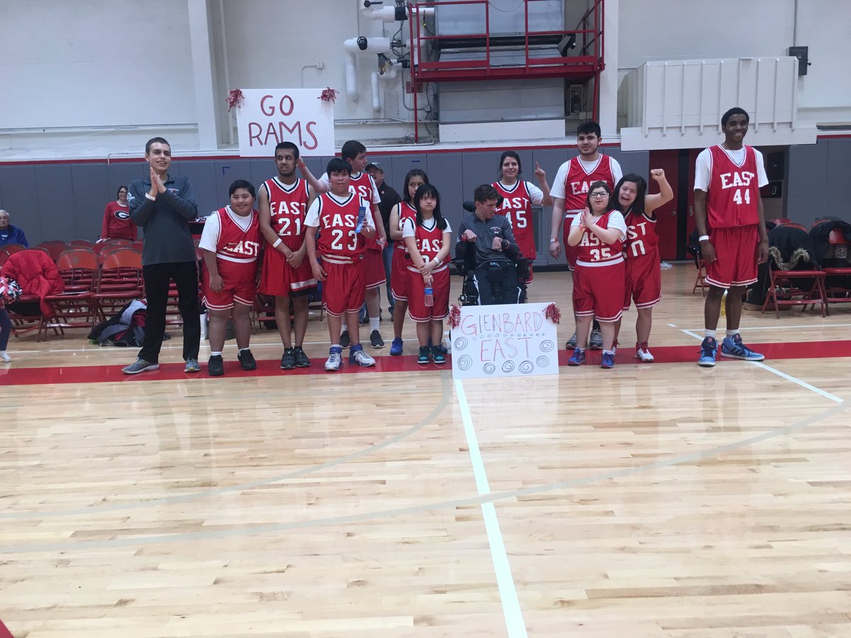 @GE_Rams Special Olympics Basketball team competing at the state level today. Go Rams! @GEHS_Athletics @GlenbardDist87 #LovePublicEducation #PublicSchoolsWeek