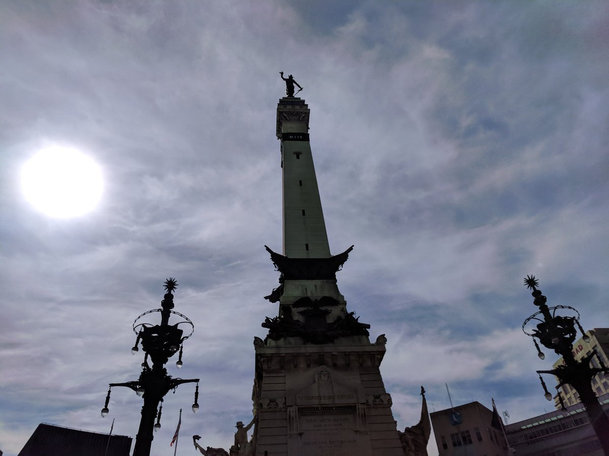 Stopped by the State Capital Building and Soldiers and Sailors Monument!