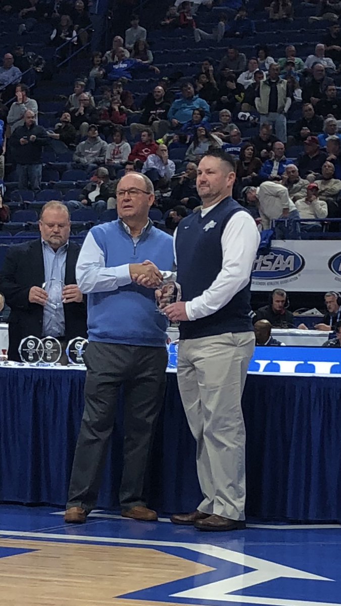 John_Hunt12's tweet photo. Congratulations to @FHSBasketball11 for winning 6th region coach of the year.  Tremendous honor to coach along the side of this guy. Very deserving award. https://t.co/zCYWoTdhqc