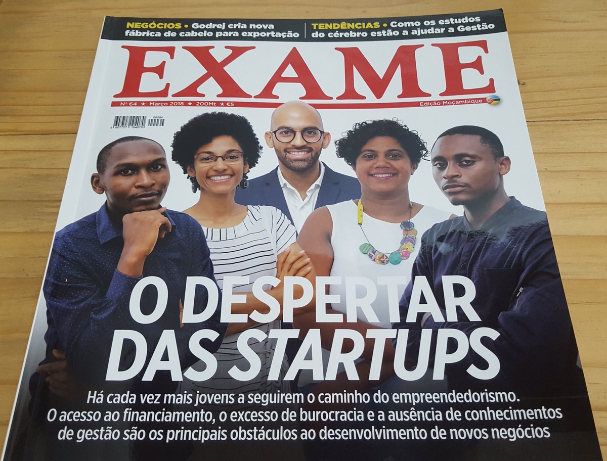 “O DESPERTAR DAS STARTUPS”. Assim escreve a revista EXAME na sua 64ª edição, fazendo menção ao surgimento de uma geração de entusiastas da #tecnologia.  
A tiragem contou com a direcção editorial de Frederico P. Silva, Co-fundador da #UX. #empreendedorismo #startups #ICT4D