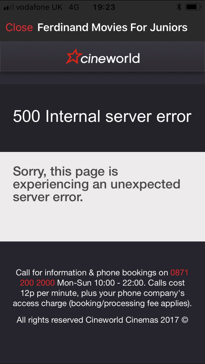 AlanBoyce's tweet photo. @cineworld When is the app getting fixed, currently paying quite a lot per month and cant book via the app. Not impressed. https://t.co/3BguczmSNh