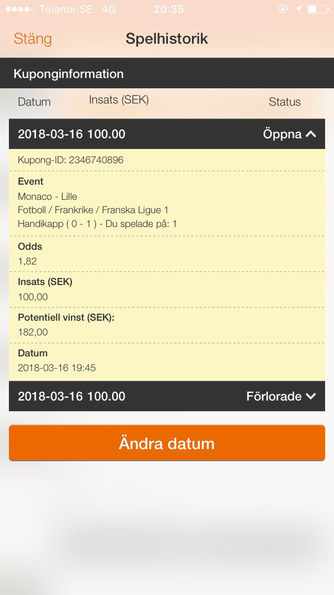 Nya tag! #tuttocupen