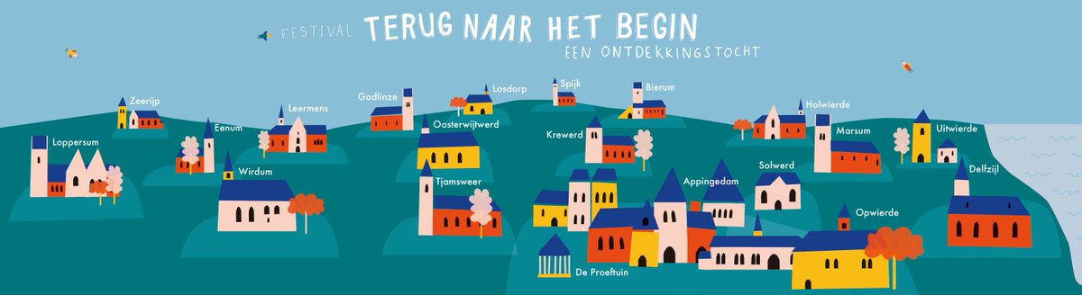 Zin in een fijn festival? De vroege-vogel-kaartverkoop is gestart voor 'Terug naar het begin' (25-26-27 mei), in prachtige Groningse dorpen. Zien we je ook op zondag 27 mei in Zeerijp? terugnaarhetbegin.nl
