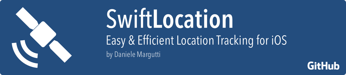danielemargutti's tweet photo. SwiftLocation - my lightweight and efficient location tracking library for iOS - reached 3.2.0 milestone. Lots of changes and improvements under the hood.
Check it out on #Github project page:
https://t.co/ml6HLK6AvI
#swiftlang #iosdev #corelocation #swift #opensourcedevelopment https://t.co/tww5qglPlc