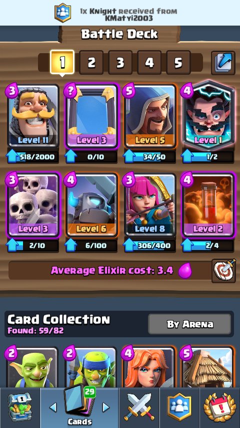 Dontmiration1's tweet photo. These are my troll deks. And NEW CARD in the Clash Royale! https://t.co/8Xsz3AXwMM