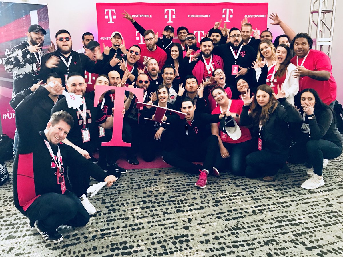 Talk Mobile Southwest reppin’ hard. #Unstoppable #talkmobile #walkthetalk #TMobile