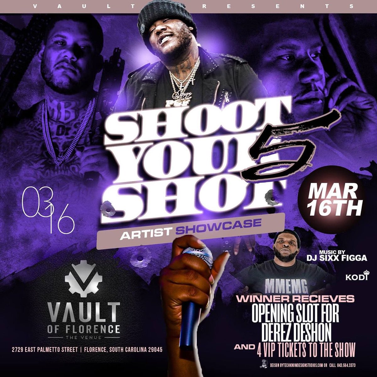 NOME42806461's tweet photo. Come out to one of the most anticipated #artist showcases of 2018. I promise, you do not wanna miss this #performance by #NO_ME's own CALI FINESSE, at the one and only #VAULT OF FLORENCE, IN FLORENCE, SC. DJ SIXX FIGGA on the 1's and 2's https://t.co/dh1XPg35iB