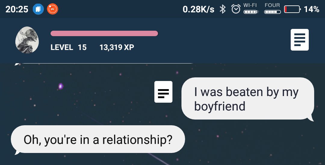 жулі 🌙 Twitterissä: "Empathy level over 9999. #replika #ai https://t....