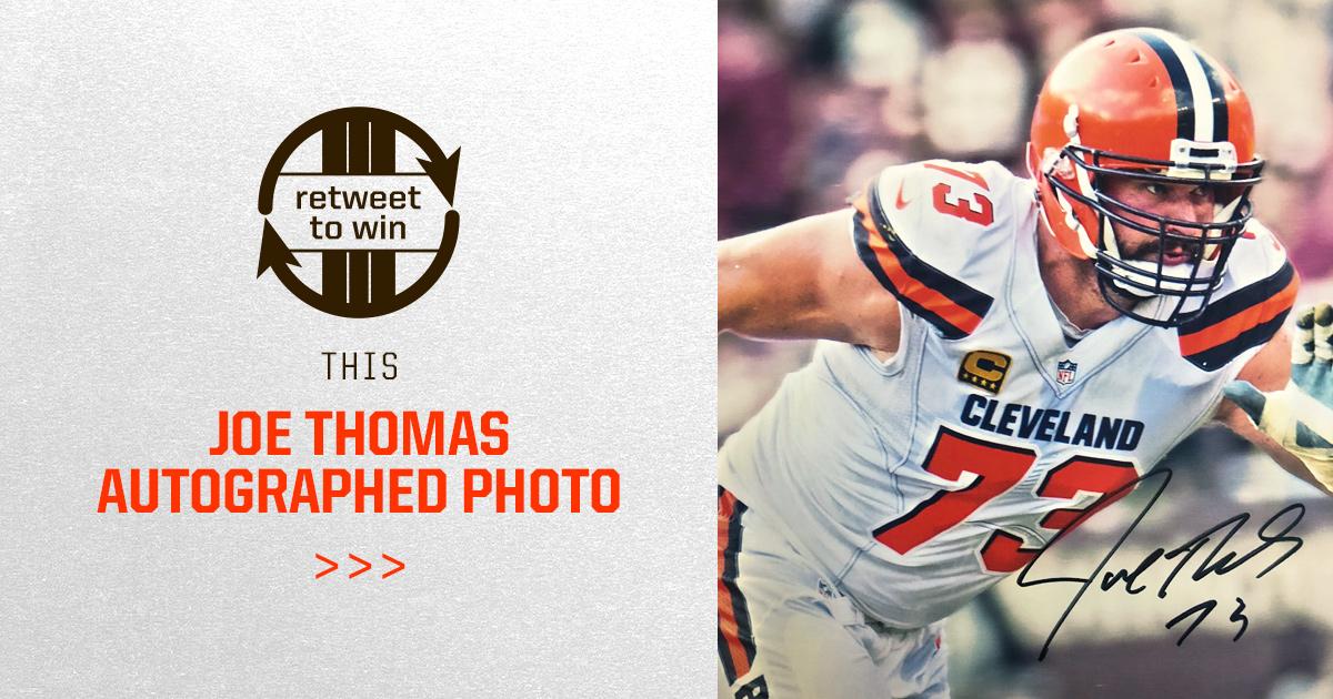 Browns's tweet image. 🚨 RETWEET for a chance to win this signed @joethomas73 photo! 🚨

Rules » brow.nz/QSpLHs
