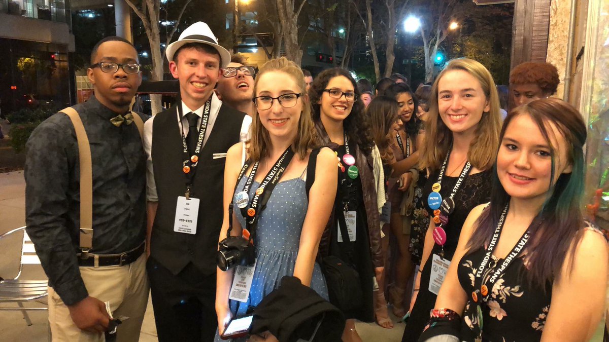 troupe_4376's tweet image. At the Tampa Theatre for show night!