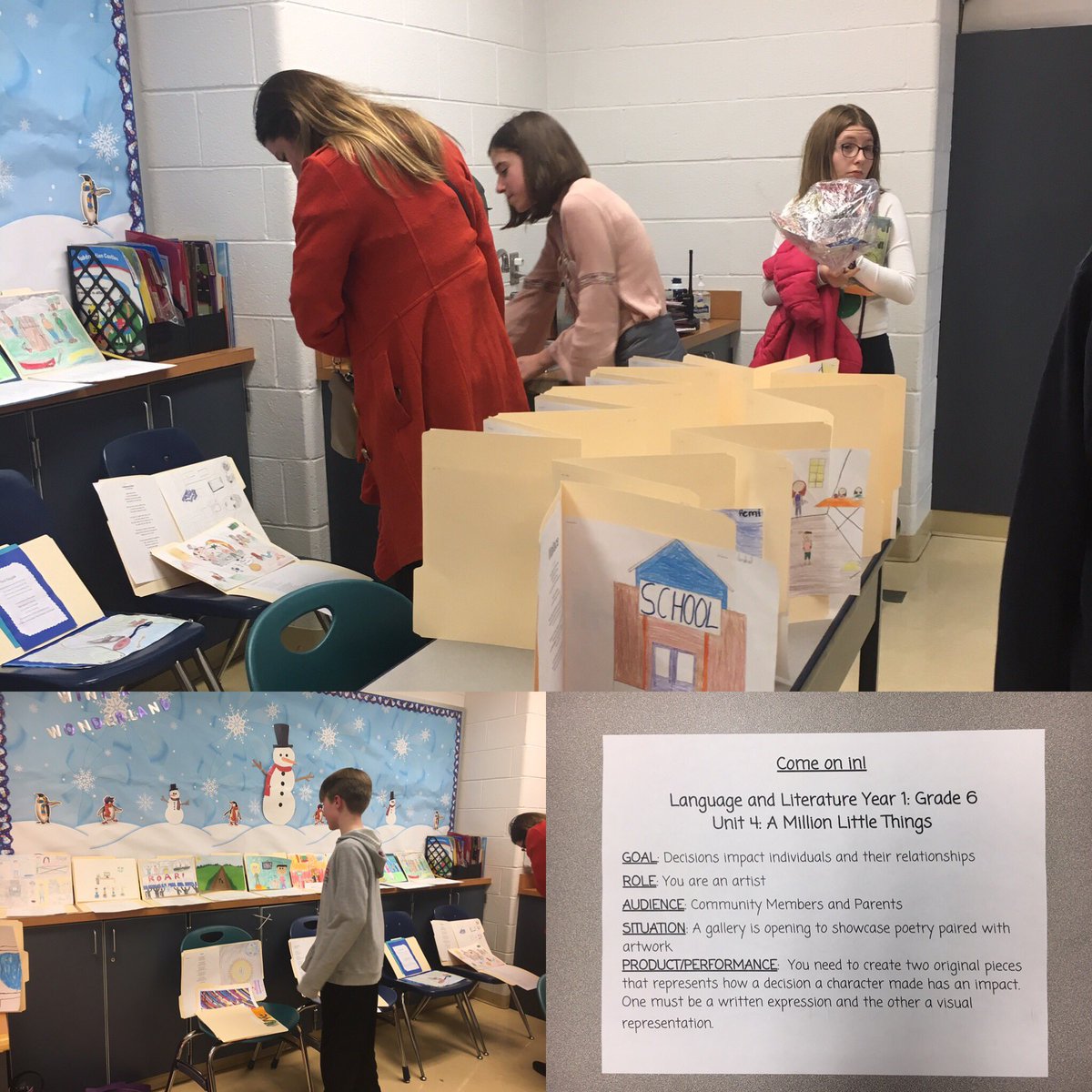 #english6 showed off their poetry paired with artwork before and after the #LipSyncBattle <a href="/mehms/">Mary Ellen Henderson Middle School</a> #fccps <a href="/PartridgeMEH/">Leah Partridge</a>