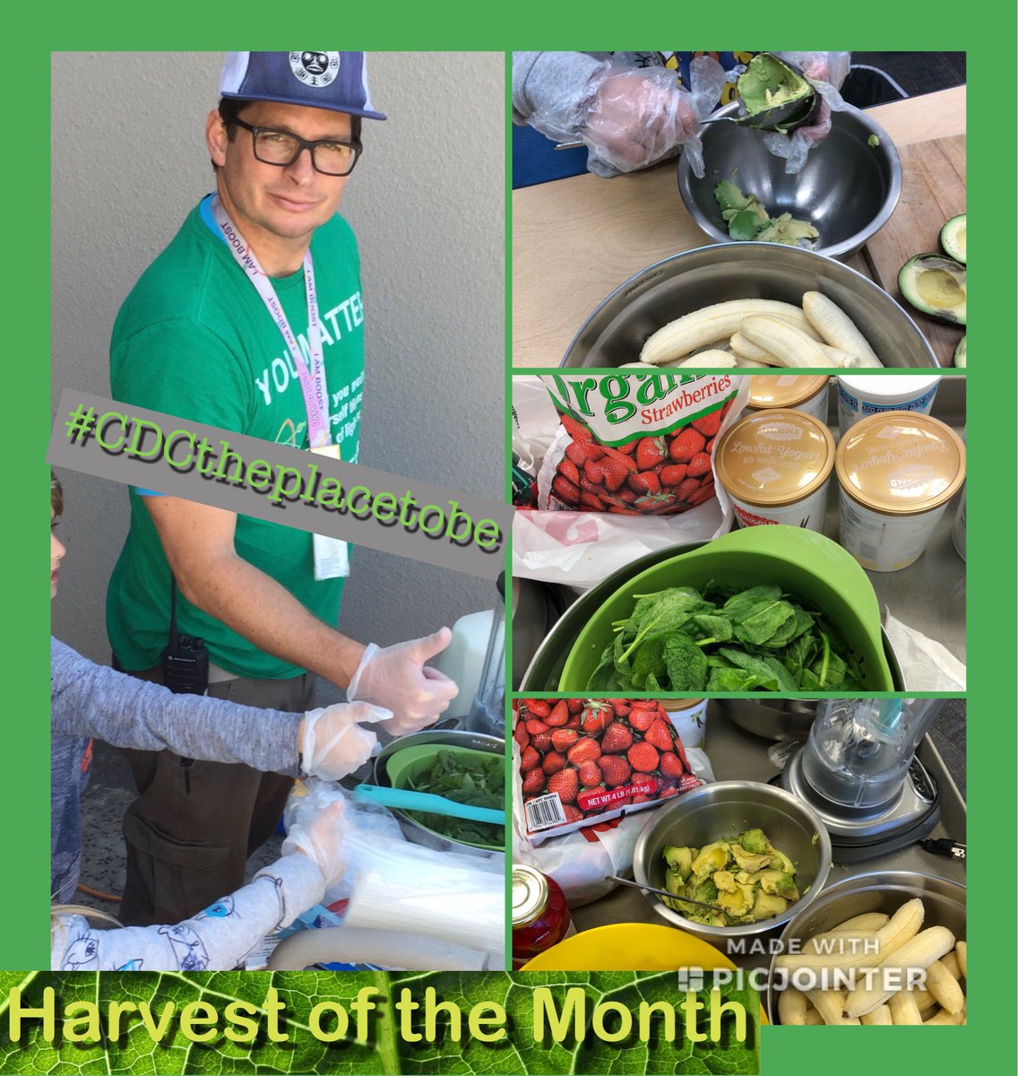 StreamzoneEDU's tweet photo. #chefspecial #CDC #HarvestoftheMonth celebrating #SaintPatricksDay with #shamrocksmoothies #kidapproved https://t.co/XEyo1DmeuR