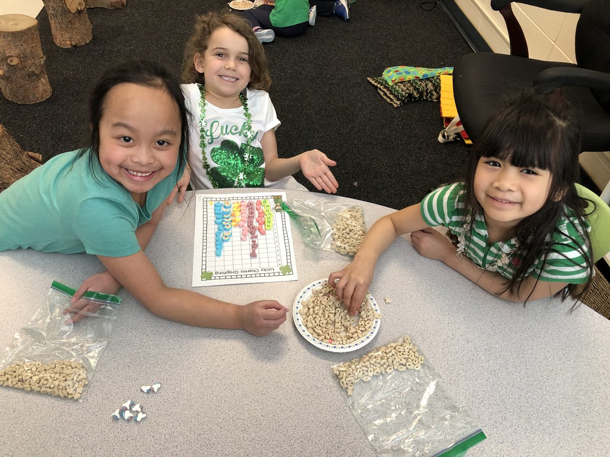 MrsLPratt's tweet photo. We LOVED participating in this years Lucky Charms Graphing hypothesis #SPDProject18 A big thanks to @smalchow for organizing. Such rich learning and inquiry #gsacrdproud @albert_lacombe https://t.co/KTLWqdsx2O