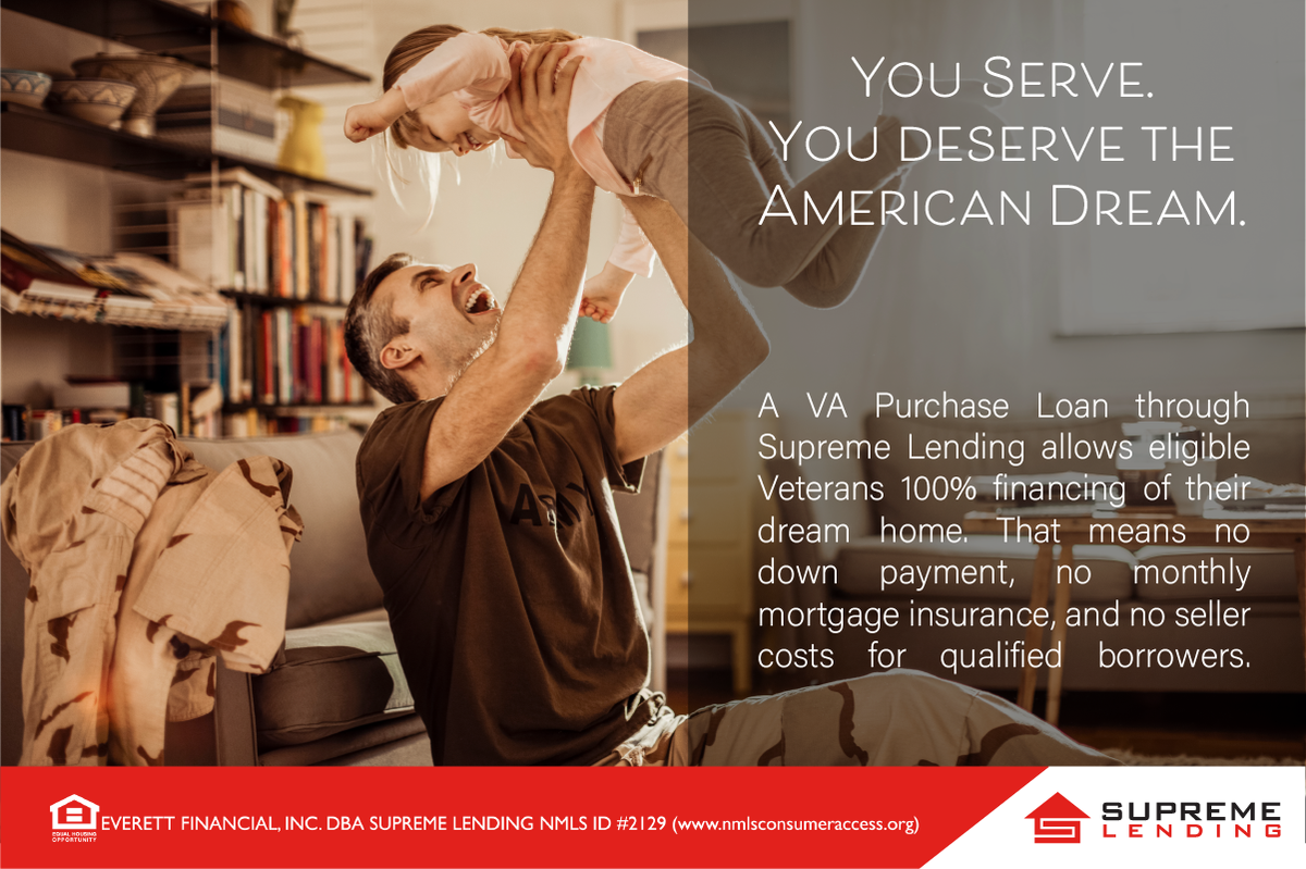 JamesNygrenLO's tweet photo. You serve so you deserve the American dream! Message me to find out more about our VA loans. https://t.co/T2iANFo2bG