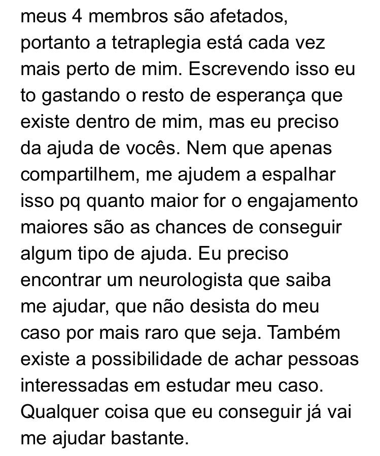 gabyrcrf's tweet photo. Eu queria pedir que vcs tirem uns minutinhos p ler isso. Escrevi tem mt tempo, mas demorei a postar pq tinha medo de expor minha vida desse jeito. E atualmente tudo piorou de uma maneira gigante e eu preciso da ajuda de vocês pq n sei mais oq fazer.
Compartilhem isso, por favor! https://t.co/tZtN9C00AS
