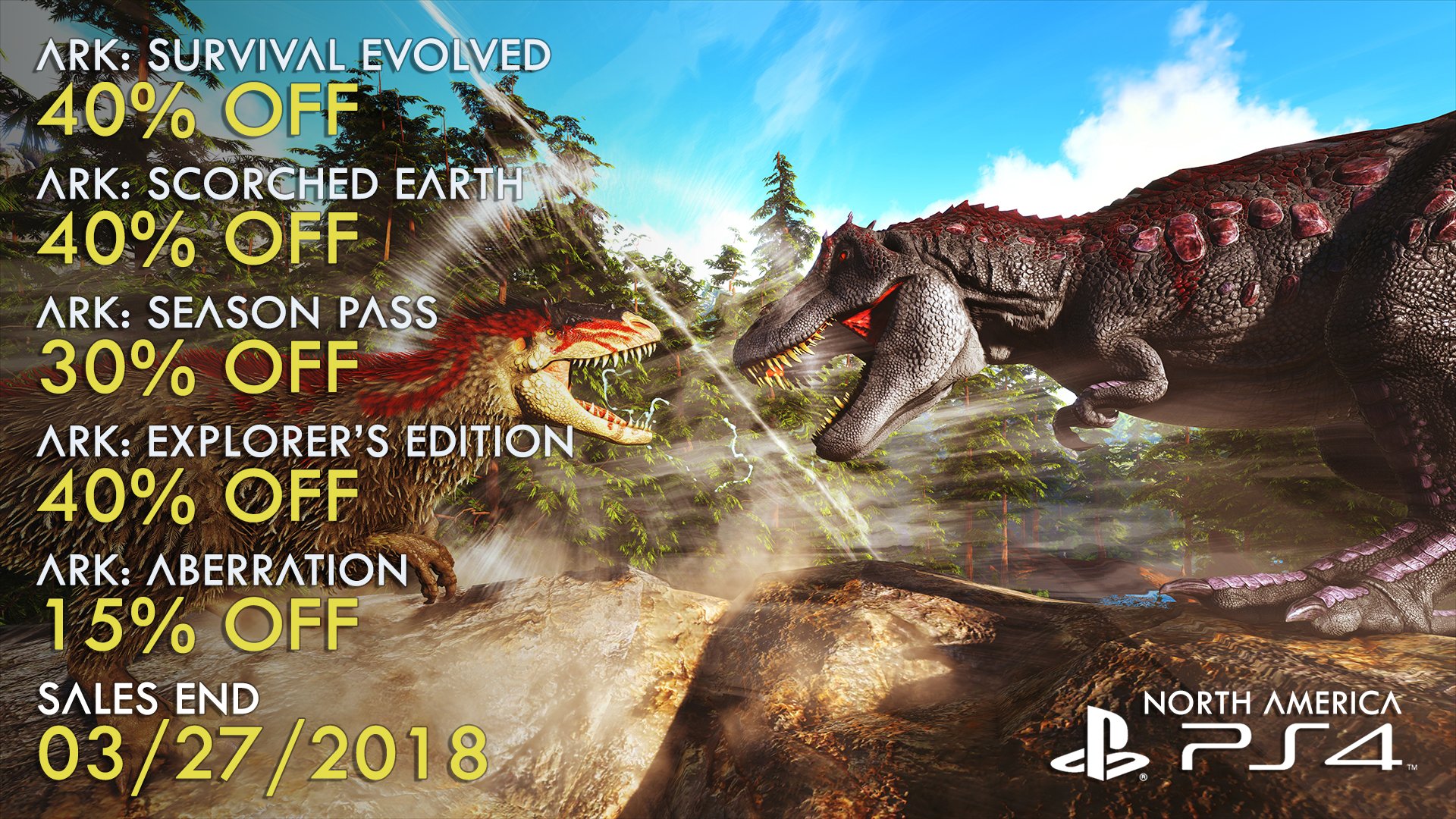 Ark Survival Evolved Ark Is Currently For Sale On Ps4 North America For Up To 40 Off If You Don T Already Own Ark Now Is The Time To Become A