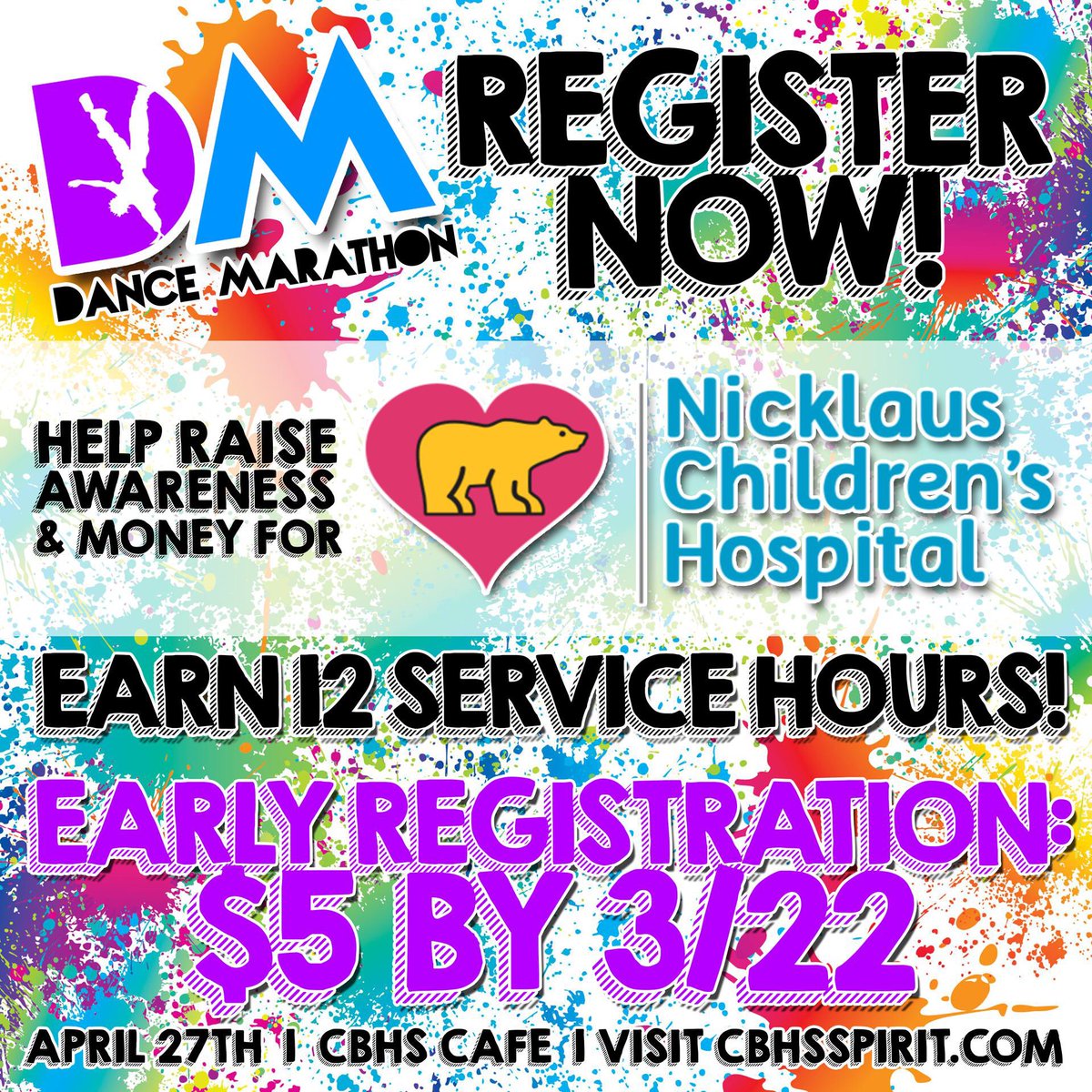 cbhssga's tweet photo. Register now for dance marathon!!! https://t.co/VjEAp3e41k