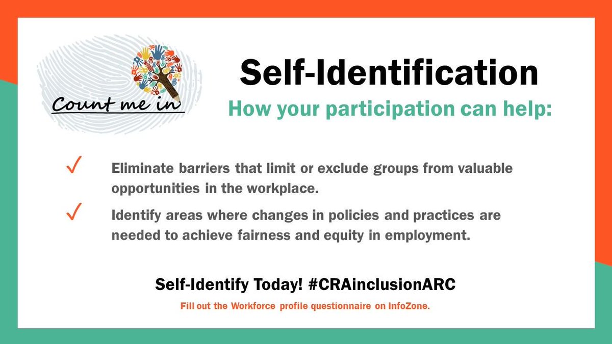 vtso_ypn's tweet photo. CRA YPN-ers:Remember to self identify. Your opinion matters! #CRAinclusionARC #pacreg #pacvtso #pacypn https://t.co/1JNN7NiVoY
