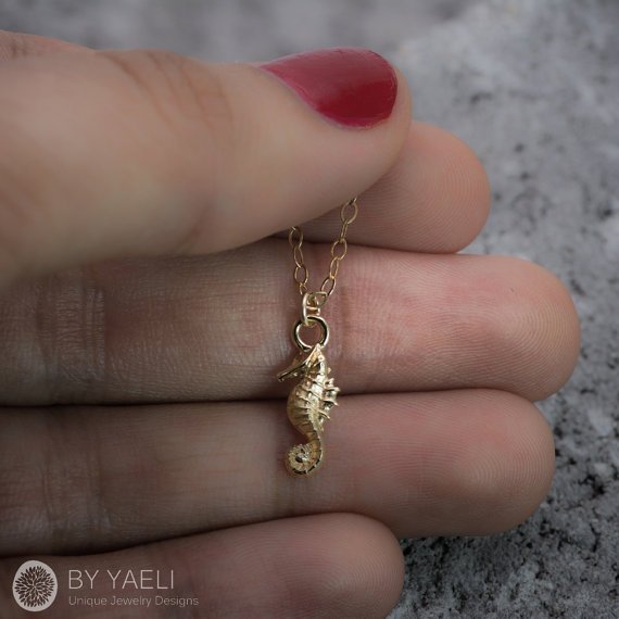 ByYaeli's tweet photo. Ocean charm, tiny seahorse necklace, gold necklace, #jewelry #necklace @EtsyMktgTool https://t.co/0G6bzZK363 #oceancharm #giftforher https://t.co/1nOnI5n1lN