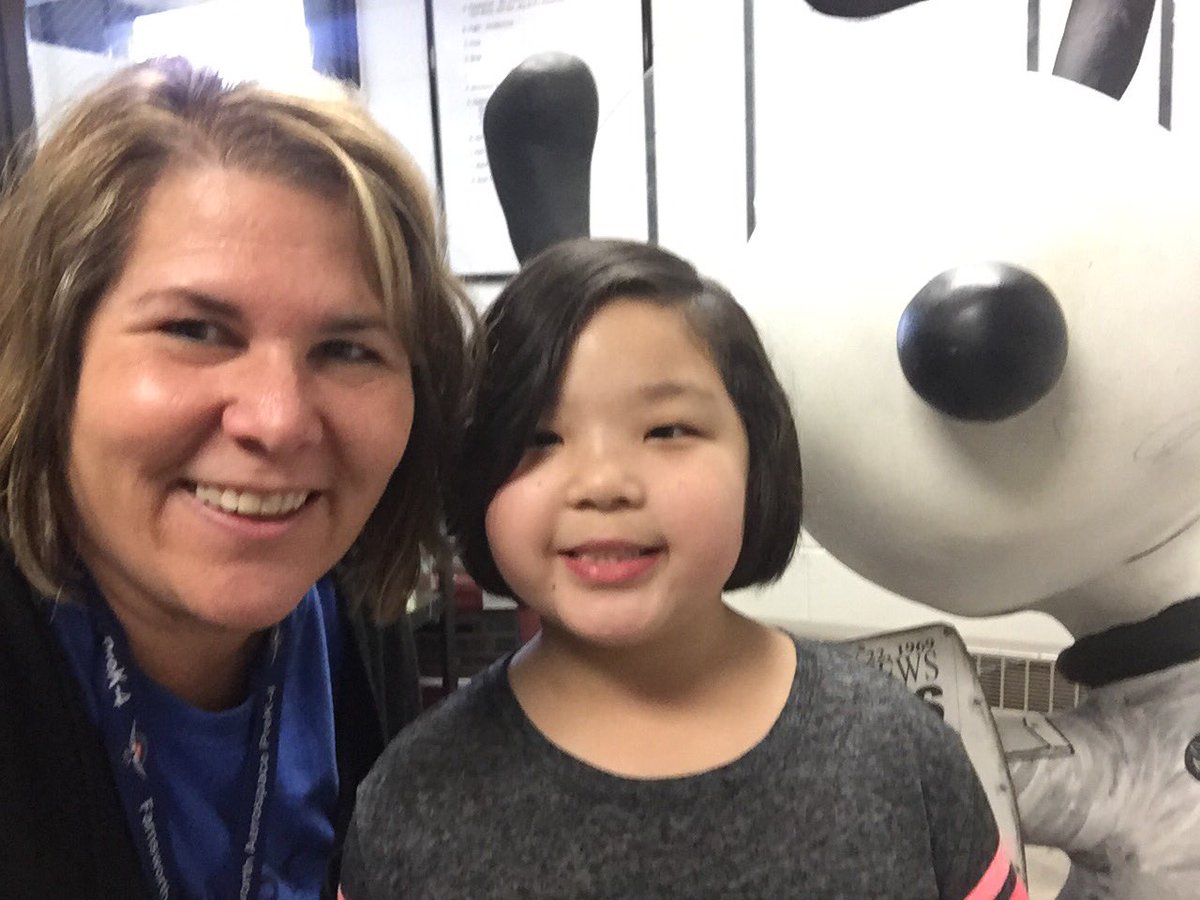 Bella received the Silver Snoopy Award today for always working hard and helping her classmates!  #silversnoopy